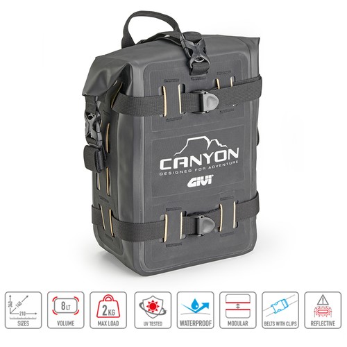 Borsa cargo 8lt givi grt722b - givi,
